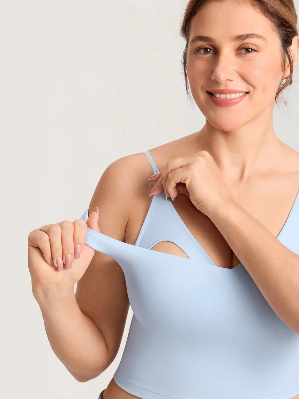 Nursing Crop Tank Top Brand New